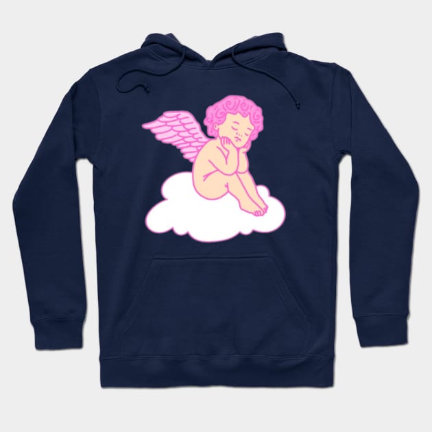 Sleeping Angel Hoodie by KalipsoArt